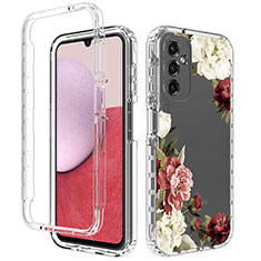 Funda Silicona Carcasa Ultrafina Transparente Goma Frontal y Trasera 360 Grados para Samsung Galaxy Jump3 5G Vistoso