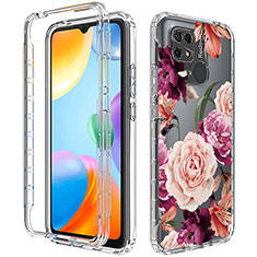 Funda Silicona Carcasa Ultrafina Transparente Goma Frontal y Trasera 360 Grados para Xiaomi Redmi 10C 4G Vistoso