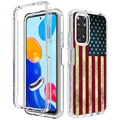 Funda Silicona Carcasa Ultrafina Transparente Goma Frontal y Trasera 360 Grados para Xiaomi Redmi Note 11S 4G Multicolor