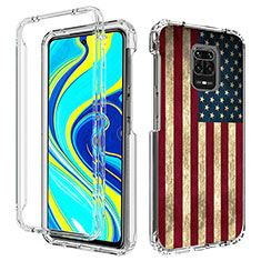 Funda Silicona Carcasa Ultrafina Transparente Goma Frontal y Trasera 360 Grados para Xiaomi Redmi Note 9S Multicolor