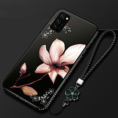 Funda Silicona Gel Goma Flores Carcasa para Huawei Honor V30 Pro 5G Multicolor