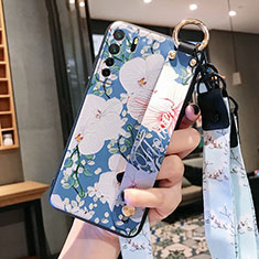 Funda Silicona Gel Goma Flores Carcasa para Huawei Nova 7 SE 5G Vistoso