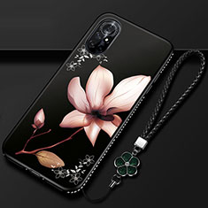 Funda Silicona Gel Goma Flores Carcasa para Huawei Nova 8 5G Multicolor