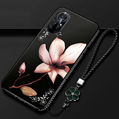 Funda Silicona Gel Goma Flores Carcasa para Huawei Nova 8 Pro 5G Multicolor