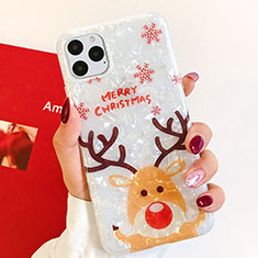 Funda Silicona Gel Goma Navidad Carcasa para Apple iPhone 11 Pro Max Multicolor