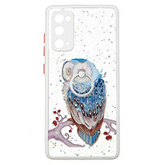 Funda Silicona Gel Goma Patron de Moda Carcasa con Anillo de dedo Soporte Y01X para Samsung Galaxy S20 FE 5G Multicolor