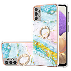 Funda Silicona Gel Goma Patron de Moda Carcasa con Anillo de dedo Soporte Y05B para Samsung Galaxy A23 4G Vistoso