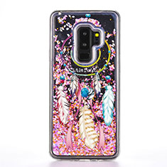 Funda Silicona Gel Goma Patron de Moda Carcasa K01 para Samsung Galaxy S9 Plus Rosa