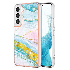 Funda Silicona Gel Goma Patron de Moda Carcasa para Samsung Galaxy S22 Plus 5G Multicolor