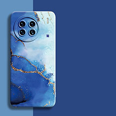 Funda Silicona Gel Goma Patron de Moda Carcasa S01 para Vivo X90 Pro+ Plus 5G Azul