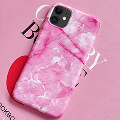 Funda Silicona Gel Goma Patron de Moda Carcasa S02 para Apple iPhone 11 Rosa