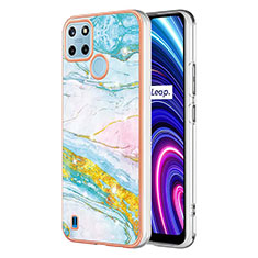 Funda Silicona Gel Goma Patron de Moda Carcasa Y01B para Realme C25Y Vistoso