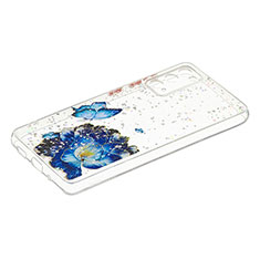 Funda Silicona Gel Goma Patron de Moda Carcasa Y01X para Samsung Galaxy S20 FE 4G Azul