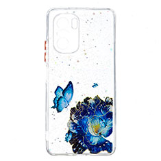 Funda Silicona Gel Goma Patron de Moda Carcasa Y01X para Xiaomi Mi 11X Pro 5G Azul