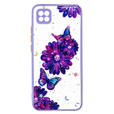 Funda Silicona Gel Goma Patron de Moda Carcasa Y01X para Xiaomi POCO C31 Morado