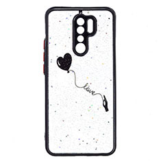 Funda Silicona Gel Goma Patron de Moda Carcasa Y01X para Xiaomi Poco M2 Negro