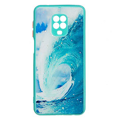 Funda Silicona Gel Goma Patron de Moda Carcasa Y01X para Xiaomi Poco M2 Pro Verde