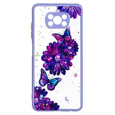 Funda Silicona Gel Goma Patron de Moda Carcasa Y01X para Xiaomi Poco X3 Azul