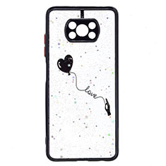 Funda Silicona Gel Goma Patron de Moda Carcasa Y01X para Xiaomi Poco X3 Negro