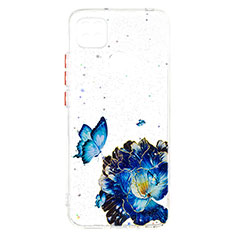 Funda Silicona Gel Goma Patron de Moda Carcasa Y01X para Xiaomi Redmi 9C Azul