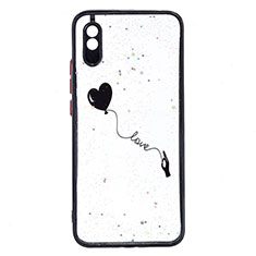 Funda Silicona Gel Goma Patron de Moda Carcasa Y01X para Xiaomi Redmi 9i Negro