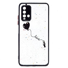 Funda Silicona Gel Goma Patron de Moda Carcasa Y01X para Xiaomi Redmi Note 9 4G Negro