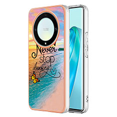 Funda Silicona Gel Goma Patron de Moda Carcasa Y03B para Huawei Honor Magic5 Lite 5G Multicolor