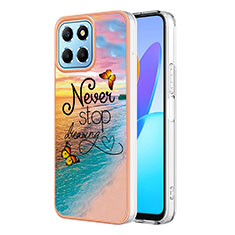 Funda Silicona Gel Goma Patron de Moda Carcasa Y03B para Huawei Honor X6 5G Multicolor