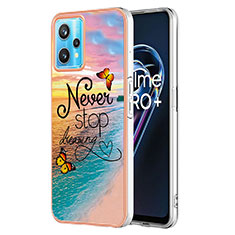 Funda Silicona Gel Goma Patron de Moda Carcasa Y03B para Realme 9 Pro+ Plus 5G Multicolor