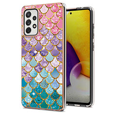 Funda Silicona Gel Goma Patron de Moda Carcasa Y03B para Samsung Galaxy A72 5G Vistoso