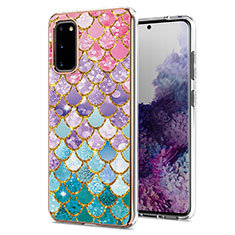 Funda Silicona Gel Goma Patron de Moda Carcasa Y03B para Samsung Galaxy S20 5G Vistoso