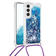 Funda Silicona Gel Goma Patron de Moda Carcasa Y03B para Samsung Galaxy S23 5G Azul