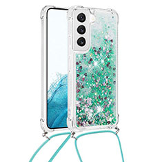 Funda Silicona Gel Goma Patron de Moda Carcasa Y03B para Samsung Galaxy S23 Plus 5G Verde