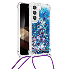 Funda Silicona Gel Goma Patron de Moda Carcasa Y03B para Samsung Galaxy S25 5G Azul