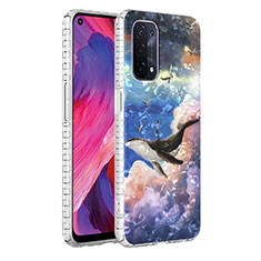 Funda Silicona Gel Goma Patron de Moda Carcasa Y04B para Oppo A74 5G Multicolor