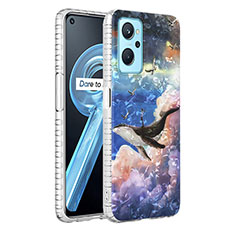 Funda Silicona Gel Goma Patron de Moda Carcasa Y04B para Oppo A96 4G Multicolor