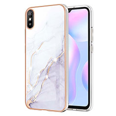 Funda Silicona Gel Goma Patron de Moda Carcasa Y05B para Xiaomi Redmi 9i Blanco