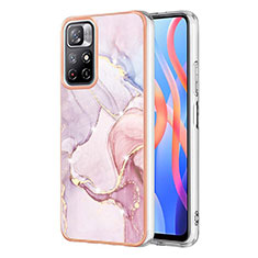 Funda Silicona Gel Goma Patron de Moda Carcasa Y05B para Xiaomi Redmi Note 11S 5G Rosa