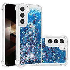 Funda Silicona Gel Goma Patron de Moda Carcasa Y06B para Samsung Galaxy S24 5G Azul