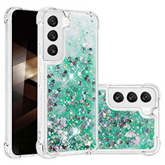 Funda Silicona Gel Goma Patron de Moda Carcasa Y06B para Samsung Galaxy S24 5G Verde