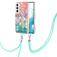 Funda Silicona Gel Goma Patron de Moda Carcasa Y20B para Samsung Galaxy S21 FE 5G Multicolor