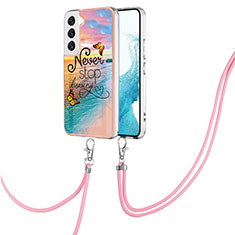 Funda Silicona Gel Goma Patron de Moda Carcasa Y20B para Samsung Galaxy S21 Plus 5G Vistoso