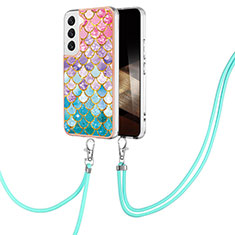 Funda Silicona Gel Goma Patron de Moda Carcasa Y20B para Samsung Galaxy S24 5G Multicolor