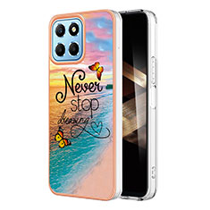 Funda Silicona Gel Goma Patron de Moda Carcasa YB3 para Huawei Honor X8b Multicolor