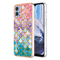 Funda Silicona Gel Goma Patron de Moda Carcasa YB3 para Motorola Moto E22i Vistoso