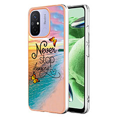 Funda Silicona Gel Goma Patron de Moda Carcasa YB3 para Xiaomi Poco C55 Multicolor