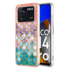 Funda Silicona Gel Goma Patron de Moda Carcasa YB3 para Xiaomi Poco M4 Pro 4G Vistoso