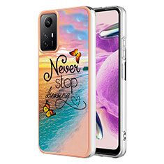 Funda Silicona Gel Goma Patron de Moda Carcasa YB3 para Xiaomi Redmi Note 12S Multicolor