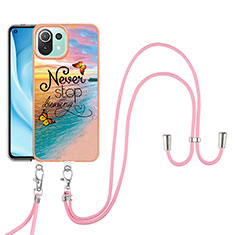 Funda Silicona Gel Goma Patron de Moda Carcasa YB4 para Xiaomi Mi 11 Lite 4G Multicolor