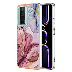 Funda Silicona Gel Goma Patron de Moda Carcasa YB7 para Xiaomi Redmi K60 5G Multicolor